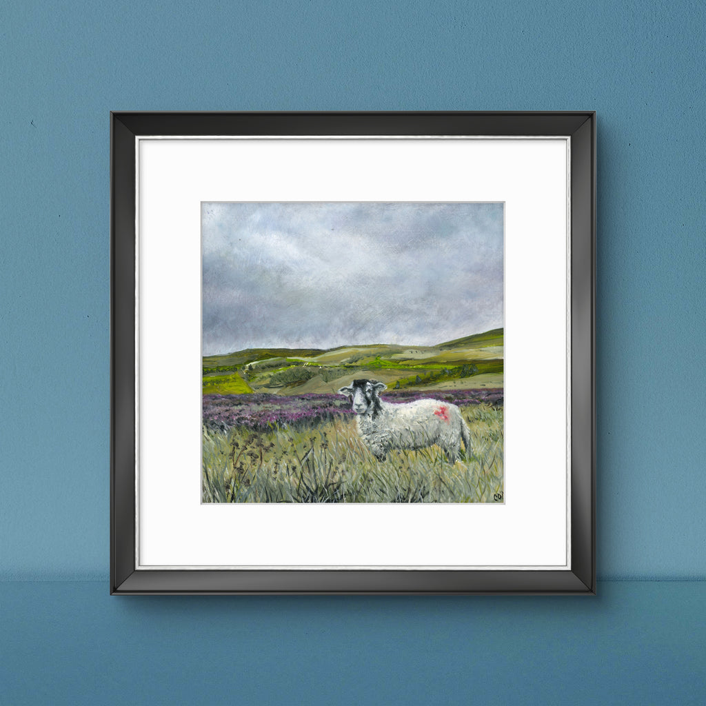 Sheep on Moorland