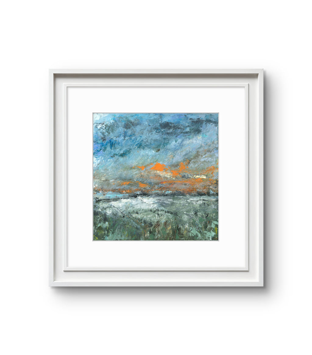 Winter moorland scanned
